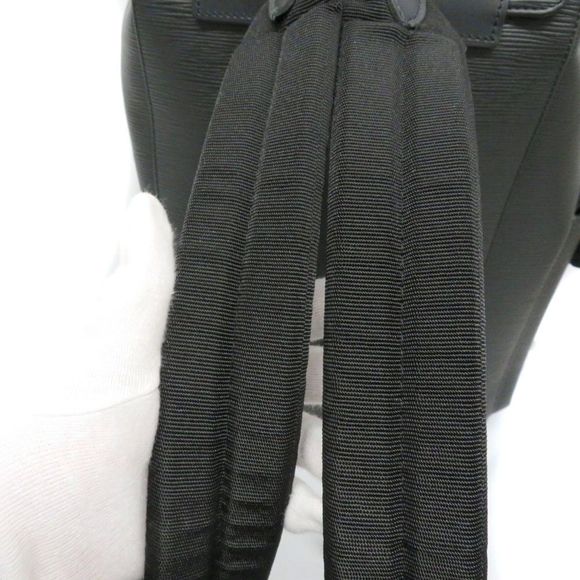 Louis Vuitton Christopher PM Backpack Rucksack Epi Leather LV Circle Noir Black - Picture 6 of 9
